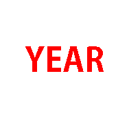 文字方塊: YEAR